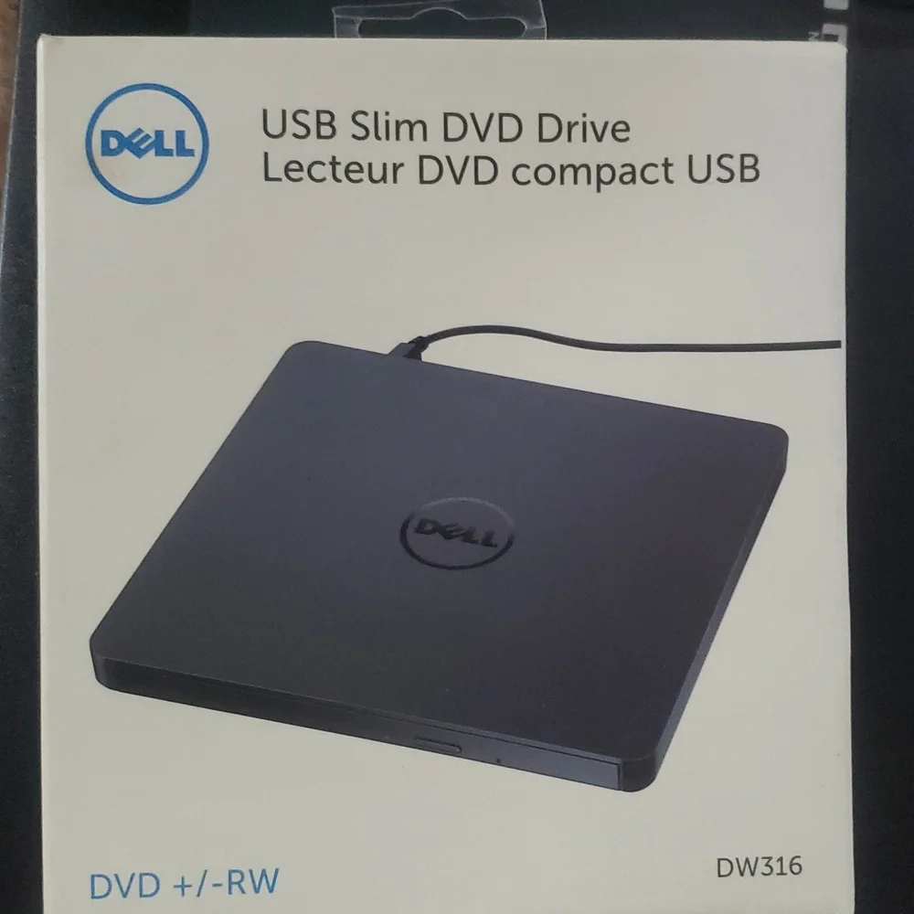 Dell USB slim DVD drive